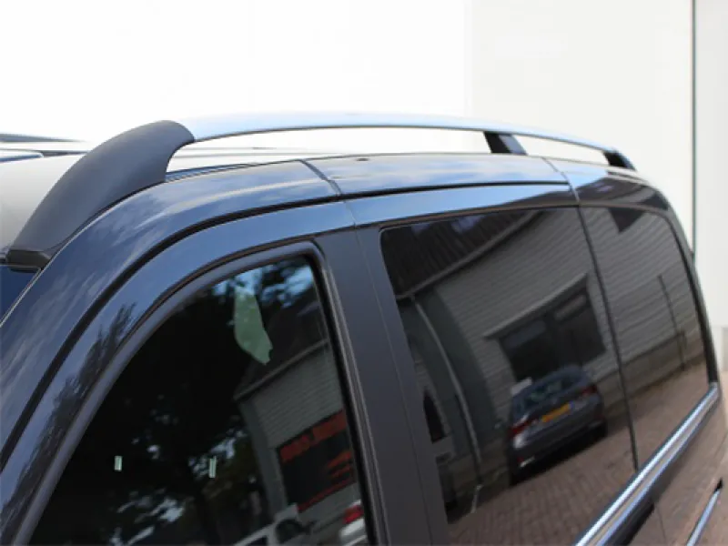 Dachreling Set Alu matt passend für Mercedes Vito 2014-2024 (L2)