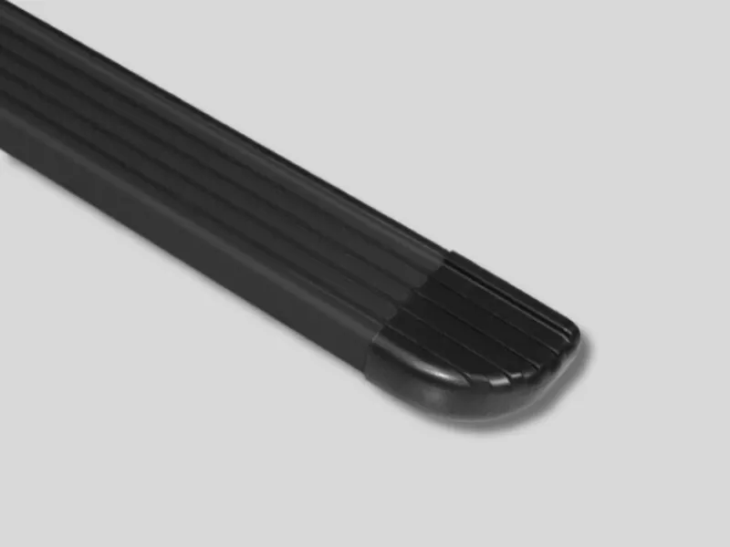 Trittbretter Alu/ABS schwarz passend für VW Crafter 2006-2017 (L2) Rillen RWD
