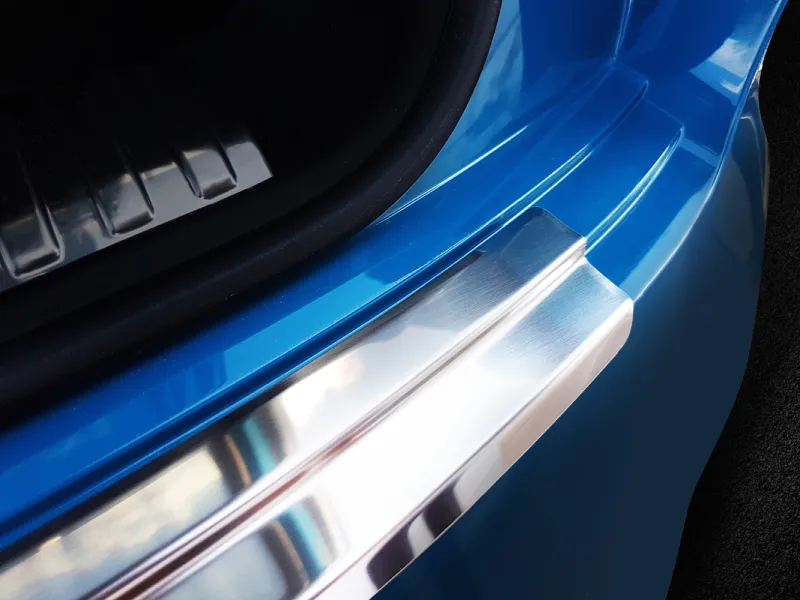 CLASSIC Edelstahl Ladekantenschutz passend für Audi Q8 e-tron SUV (GE) ab 9/2018