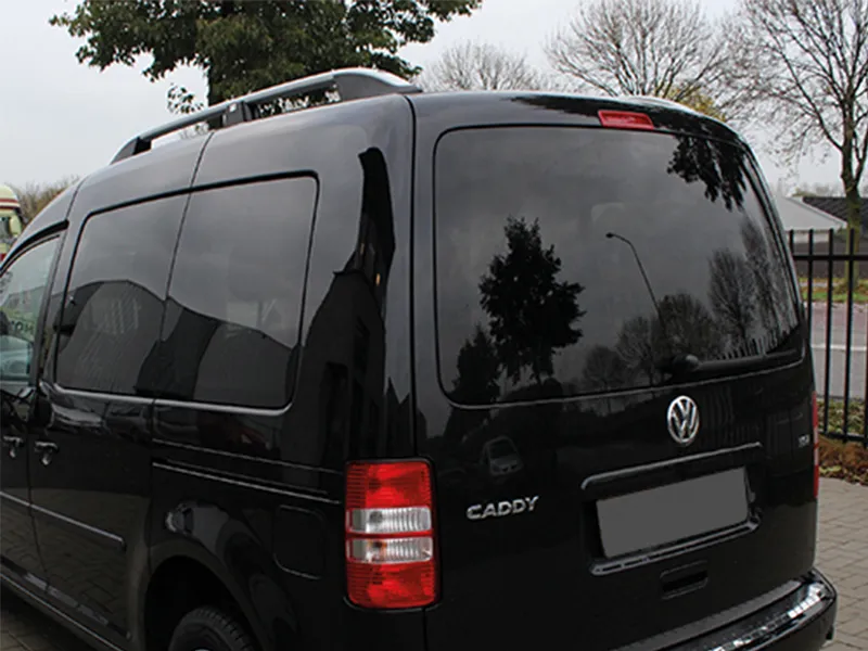 Dachreling Set Alu matt passend für VW Caddy Maxi III+IV 2004-2020 (L2)