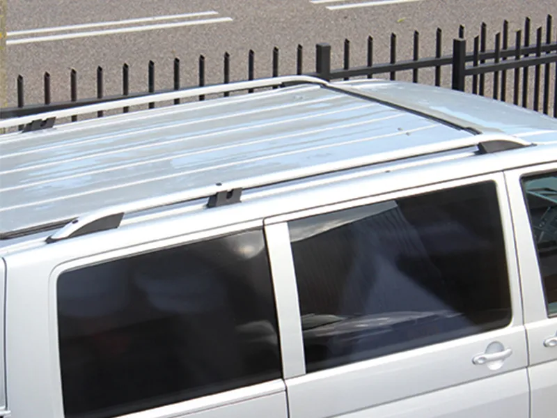 Dachreling Set Alu matt passend für VW T5 2003 - 2015 (L2)