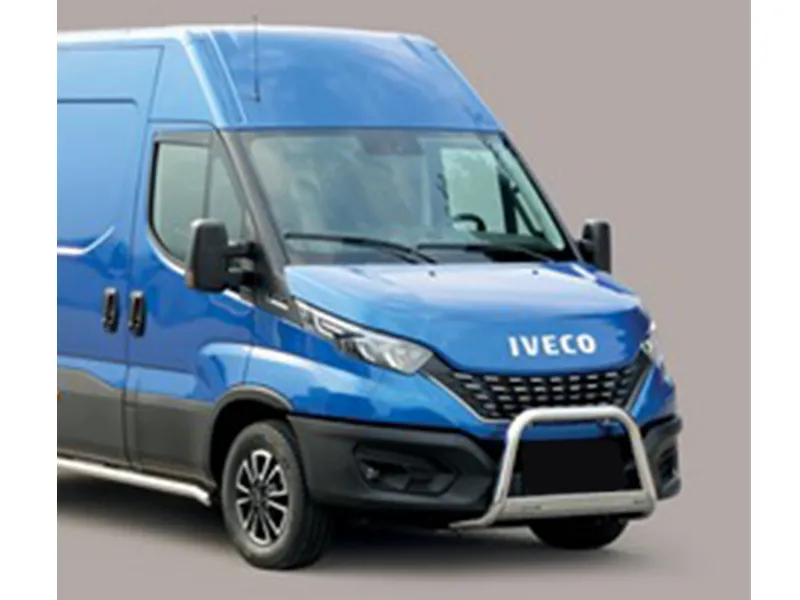 Frontbügel mit Querplatte Edelstahl Ø 63mm passend für Iveco Daily 2019 - 2024