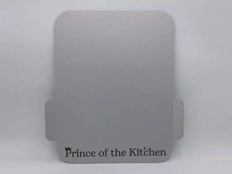 Gleitbrett für Thermomix® TM5, TM6, TM7 mit Griffen Alu silber robust PRINCE OF THE KITCHEN