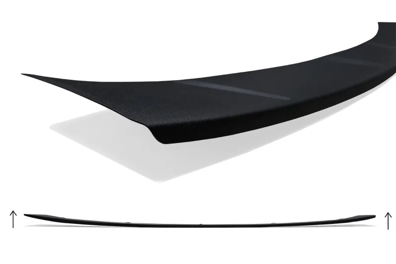 BLACK Ladekantenschutz Edelstahl schwarz passend für BMW 5er Touring (G31) ab FL 2020 - 2024 M-Paket