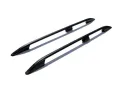 Dachreling Set Alu schwarz matt passend für Mercedes eCitan ab 2022 (L2) Dachreling Set Alu schwarz matt passend für Mercedes eCitan ab 2022 (L2)