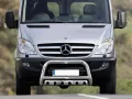 Frontbügel mit Unterfahrschutzplatte Edelstahl Ø 70 mm passend für Mercedes Sprinter 2006 - 2018 Frontbügel mit Unterfahrschutzplatte Edelstahl Ø 70 mm passend für Mercedes Sprinter 2006 - 2018