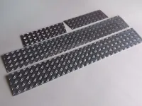 Trittschutzblech-Set (4tlg.) Alu Riffel passend für Mercedes Sprinter W906 2006 - 2018