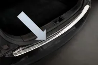 CLASSIC Edelstahl Ladekantenschutz passend für Tesla Model S ab 07/2012