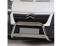 Frontbügel mit Querplatte Edelstahl Ø 63mm passend für Citroën Jumper 2014 - 2024