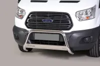 Frontbügel mit Querplatte Edelstahl Ø 63mm passend für Ford Transit 2014 - 2024