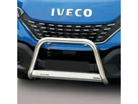 Frontbügel mit Querplatte Edelstahl Ø 63mm passend für Iveco Daily 2019 - 2024