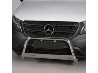 Frontbügel mit Querplatte Edelstahl Ø 63mm passend für Mercedes eVito 2019 - 2024