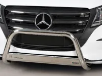 Frontbügel mit Querplatte Edelstahl Ø 63mm passend für Mercedes Vito ab 2024