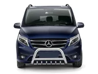 Frontbügel mit Unterfahrschutz Edelstahl Ø 70 mm passend für Mercedes Vito 2020 - 2024