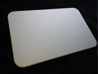 Gleitbrett 360 x 210 mm Alu eloxiert silber matt
