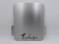 Gleitbrett für KitchenAid® mit Griffen gebürsteter Edelstahllook KÜCHENFEE