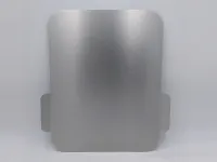 Gleitbrett für KitchenAid® mit Griffen gebürsteter Edelstahllook