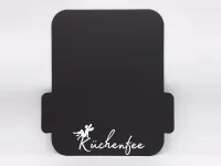 Gleitbrett für Thermomix® TM5, TM6, TM7 mit Griffen Alu schwarz robust KÜCHENFEE