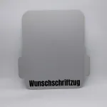Gleitbrett passend für Silvercrest Monsieur Cuisine® Alu silber matt robust PERSONALISIERT