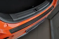 GRAPHIT Edelstahl Ladekantenschutz mit Gravur passend für MG ZS Facelift 10/2019 - 10/2024