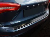 GRAPHIT Edelstahl schwarz Ladekantenschutz passend für Ford Focus Turnier 4 ab 4/2018
