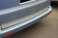 Heckabschlussleiste DESIGN Zierleiste Alu Eloxal silber passend für VW T5 Heckklappe ab 2003