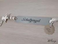 Kleine Spruchtafel | Botschaft | Anhänger SCHUTZENGEL