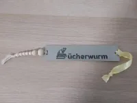Lesezeichen | Spruchtafel | Kleine Botschaft | BÜCHERWURM
