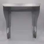 Wallbox-Schutzbox walliiBoxx© Alu Inox | mit Rundaussparung | Größe 1
